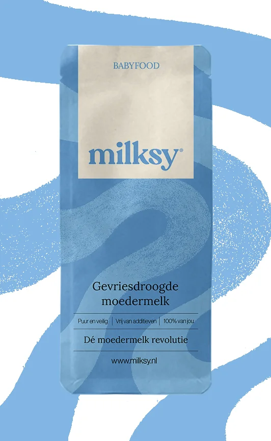 Milksy Babyfood zak voor gevriesdroogde moedermelk